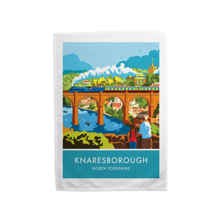 Knaresborough, North Yorkshire Tea Towel