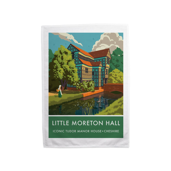 Little Moreton Hall, Cheshire Tea Towel