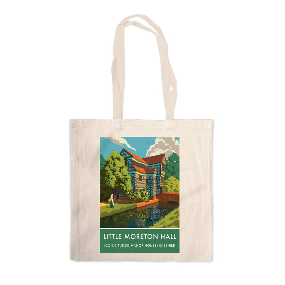 Little Moreton Hall, Cheshire Canvas Tote Bag