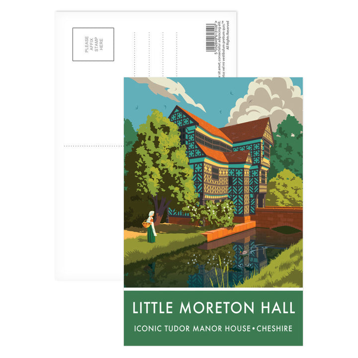 Little Moreton Hall, Cheshire Postcard Pack