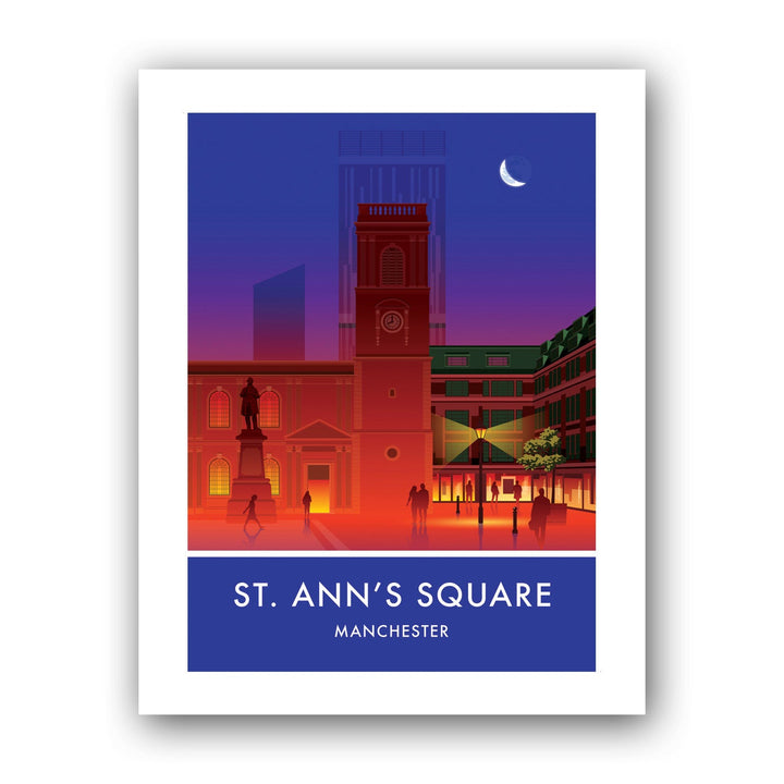 St Ann's Square, Manchester Art Print