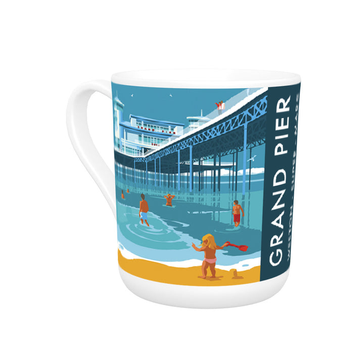 Grand Pier, Weston Super Mare, Somerset Bone China Mug