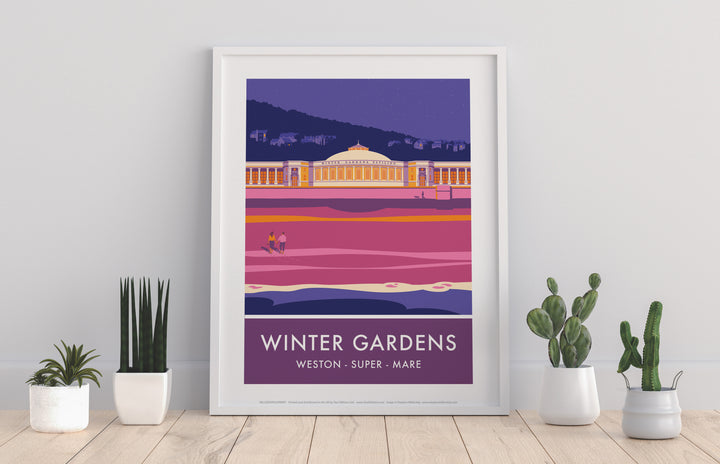 Winter Gardens, Weston Super Mare, Somerset - Art Print