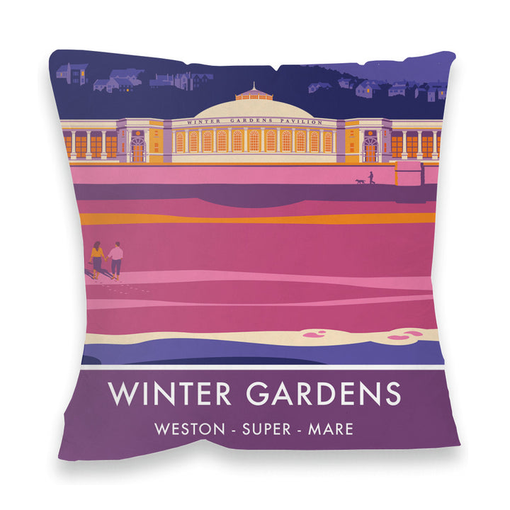 Winter Gardens, Weston Super Mare, Somerset Fibre Filled Cushion