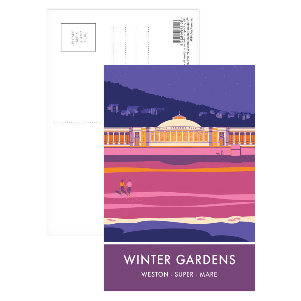 Winter Gardens, Weston Super Mare, Somerset Postcard Pack