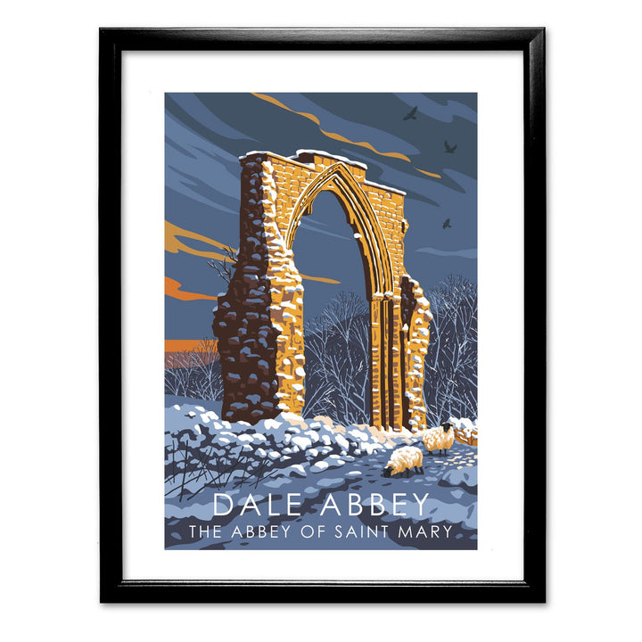 Dale Abbey, Saint Mary's Abbey Art Print