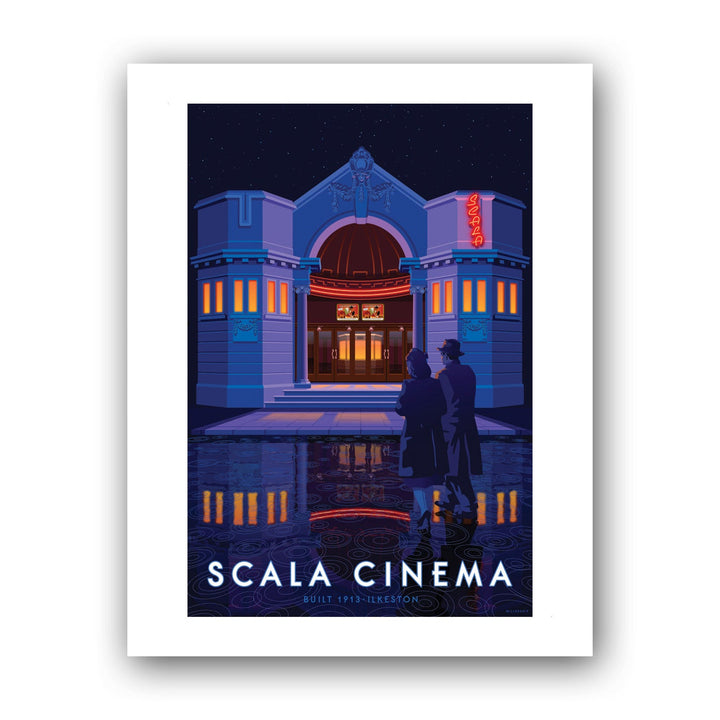 Scala Cinema, Ilkeston Art Print