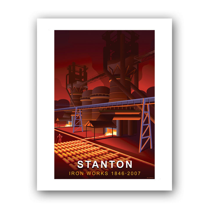 Stanton Iron Works Art Print