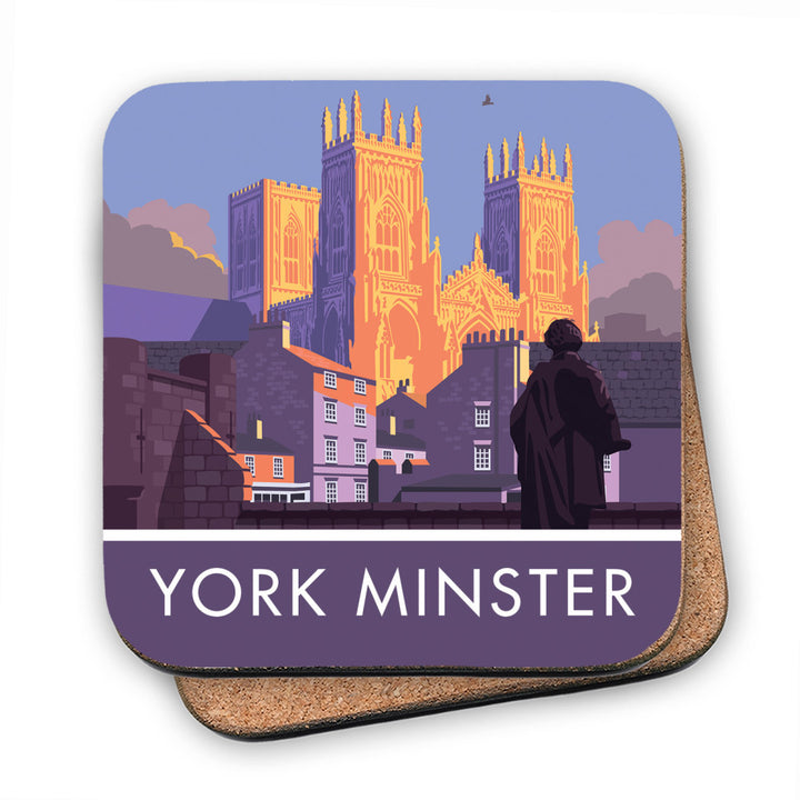 York Minster, York, Yorkshire MDF Coaster