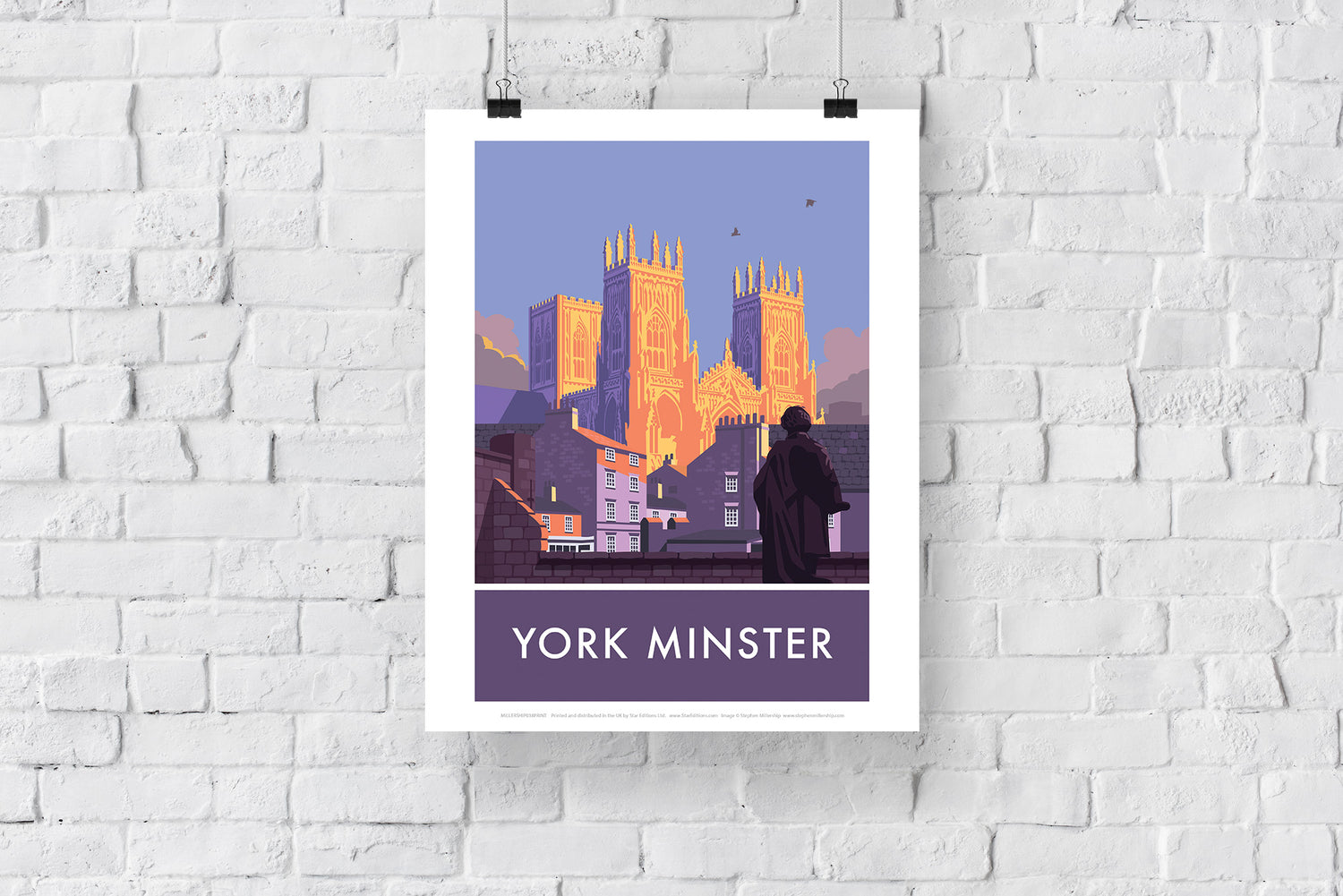 York Minster, York, Yorkshire - Art Print