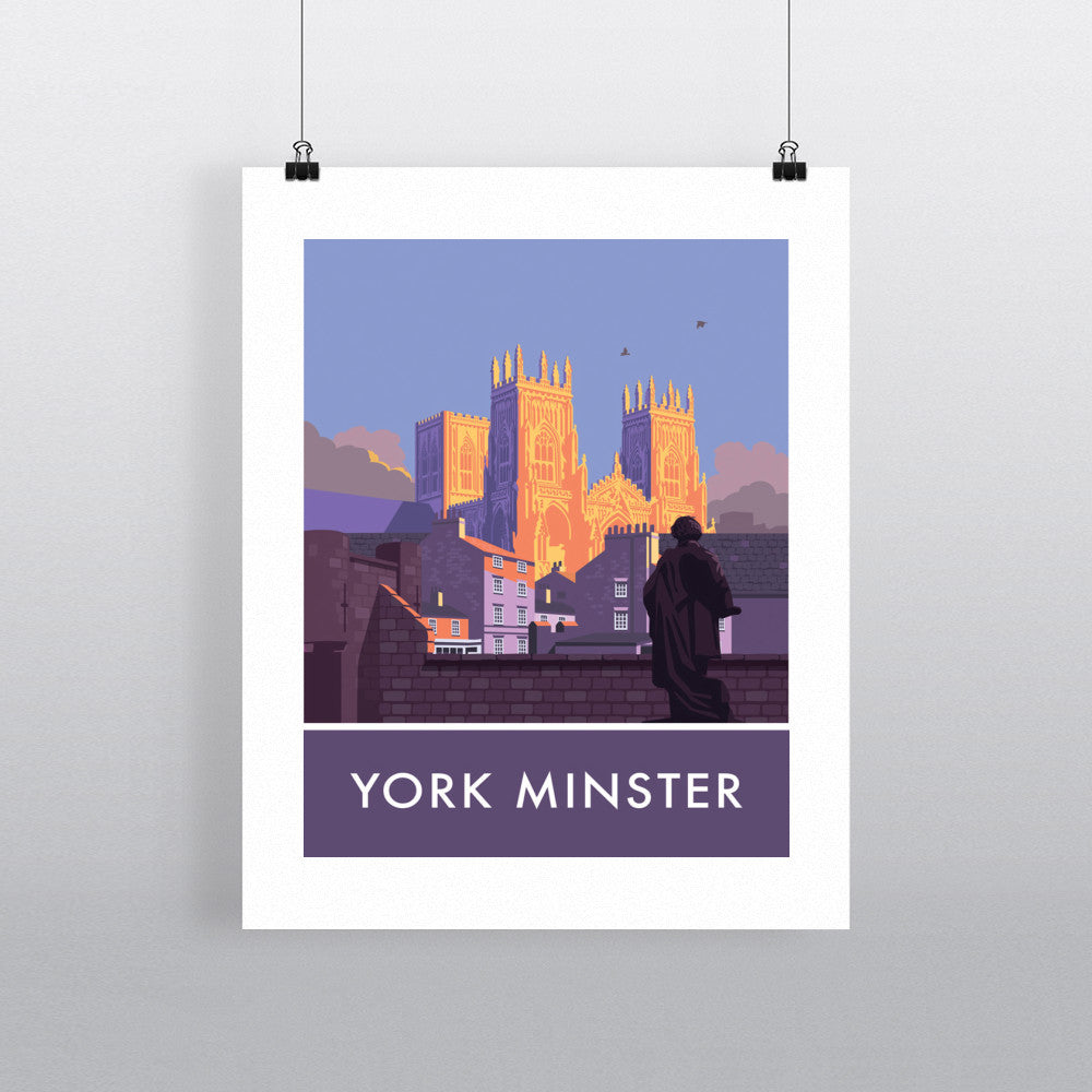 York Minster, York, Yorkshire 90x120cm Fine Art Print