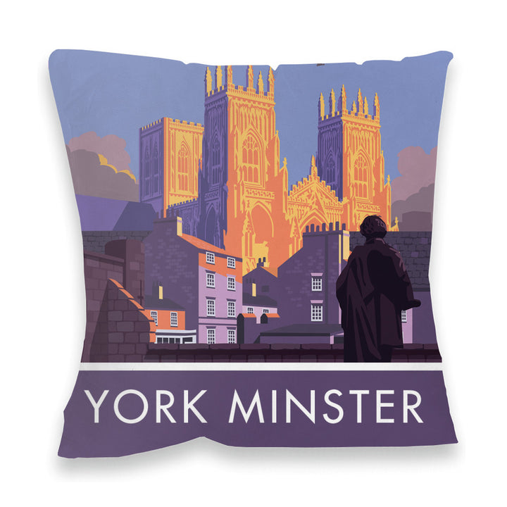 York Minster, York, Yorkshire Fibre Filled Cushion