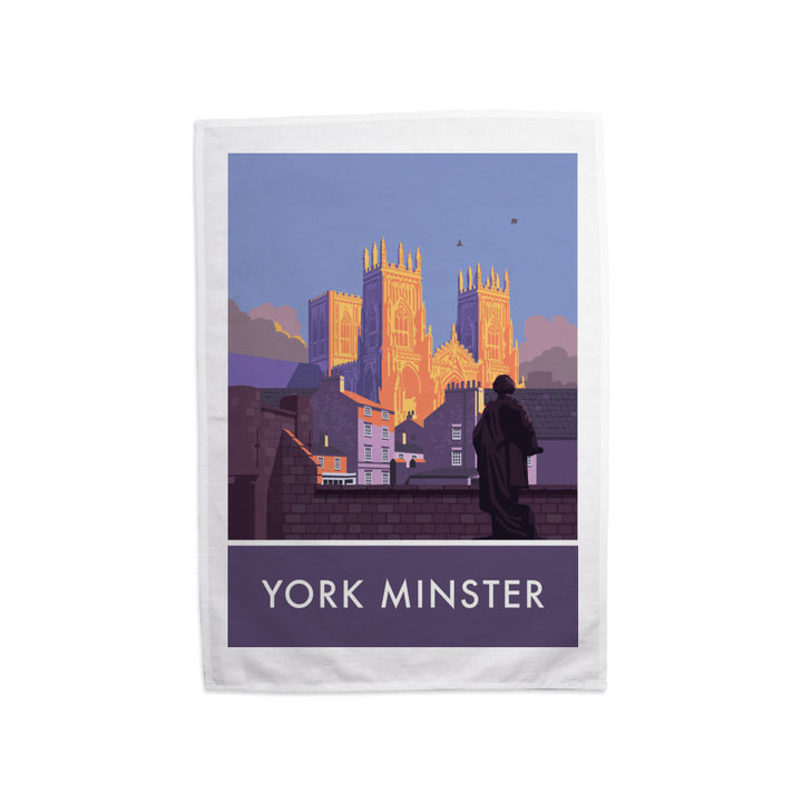 York Minster, York, Yorkshire Tea Towel
