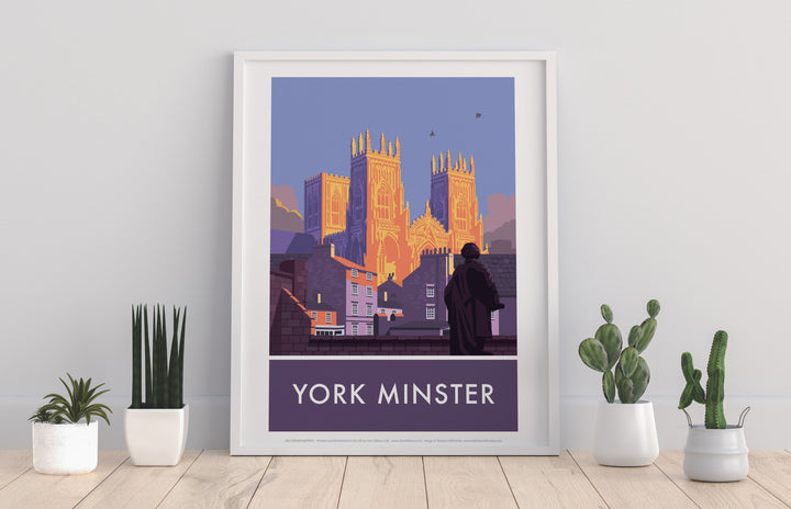 York Minster, York, Yorkshire - Art Print