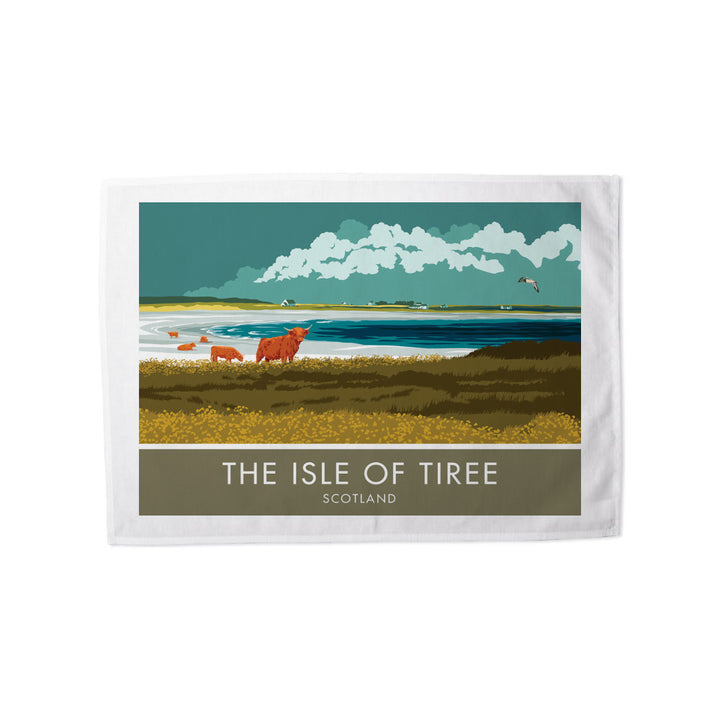 The Isle of Tiree, Scotland Tea Towel