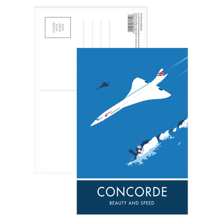 Concorde Postcard Pack