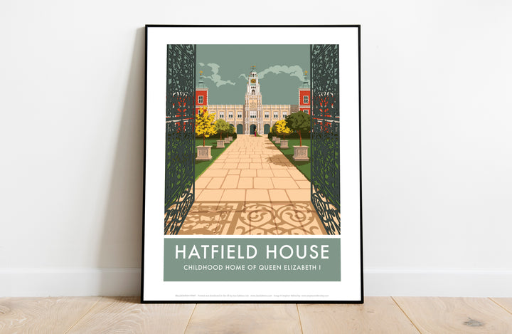 Hatfield House, Hatfield, Hertfordshire - Art Print