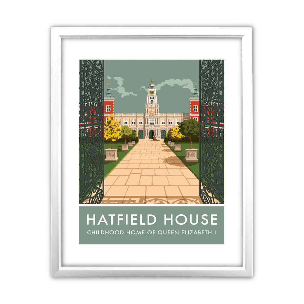 Hatfield House, Hatfield, Hertfordshire - Art Print