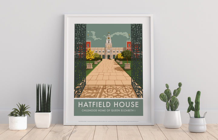 Hatfield House, Hatfield, Hertfordshire - Art Print
