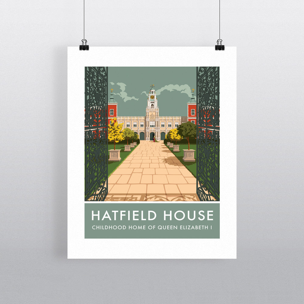 Hatfield House, Hatfield, Hertfordshire 90x120cm Fine Art Print
