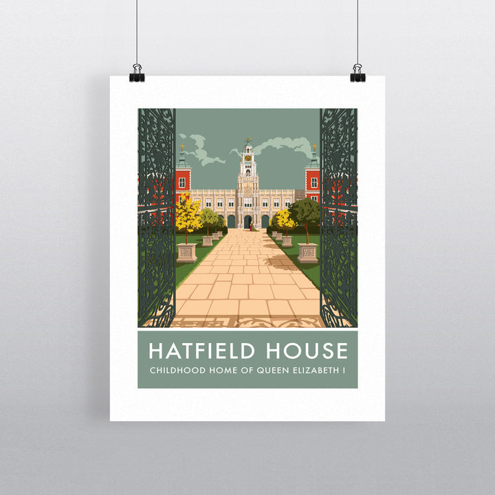 Hatfield House, Hatfield, Hertfordshire 90x120cm Fine Art Print