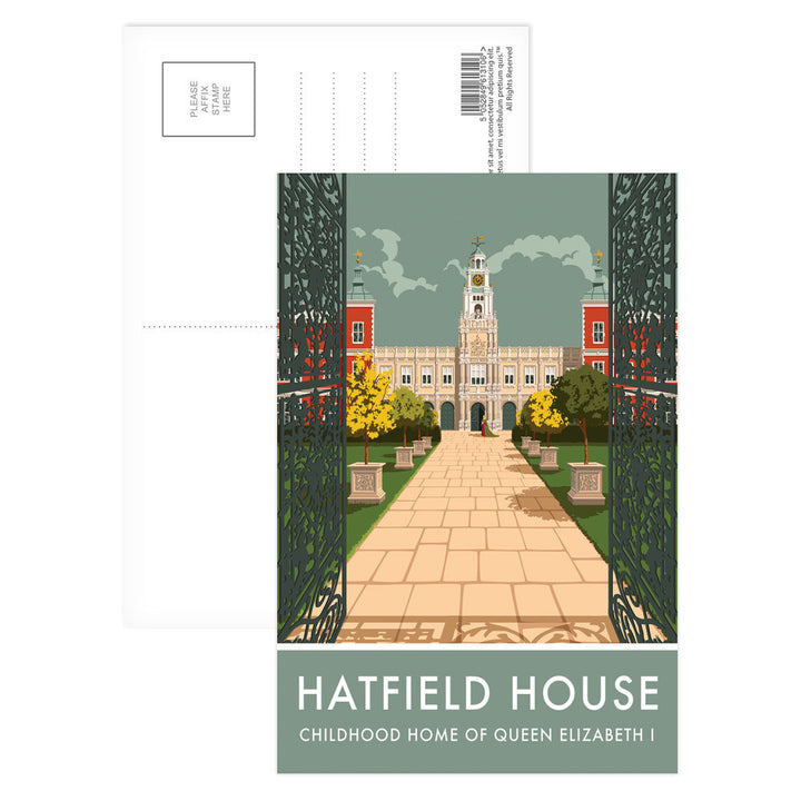Hatfield House, Hatfield, Hertfordshire Postcard Pack