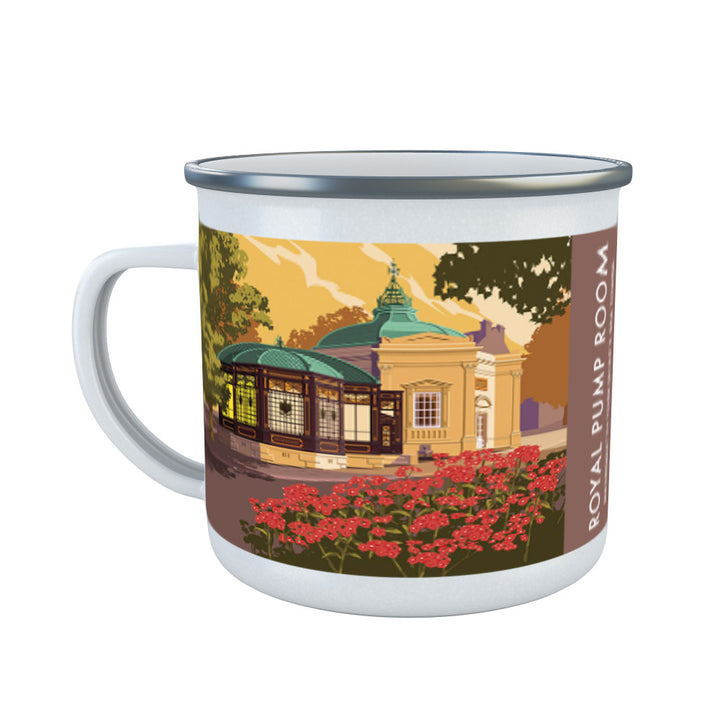 St Petersburg, Russia, Enamel Mug