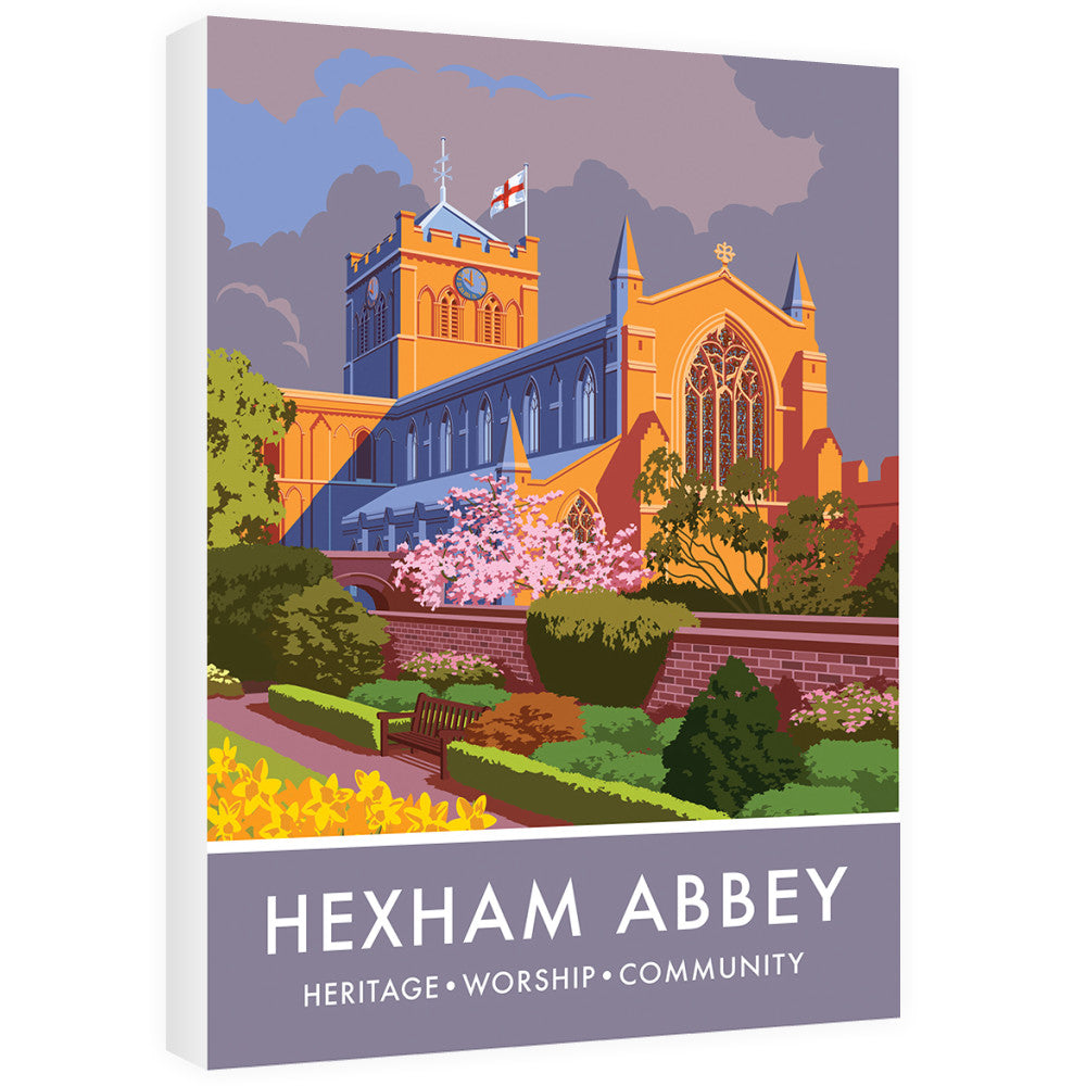 Hexham Abbey, Hexham, Northumberland 60cm x 80cm Canvas