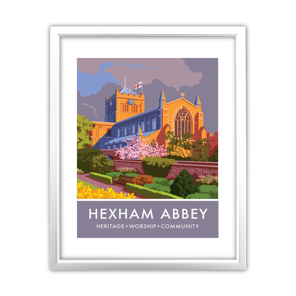 Hexham Abbey, Hexham, Northumberland - Art Print