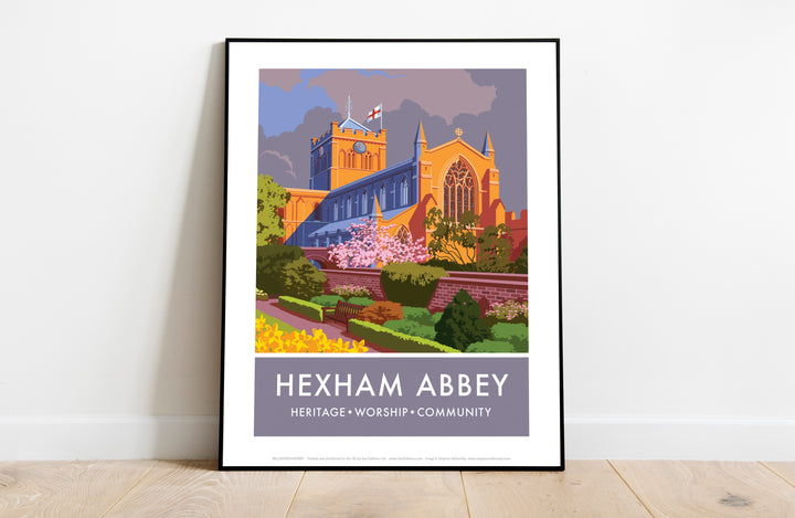 Hexham Abbey, Hexham, Northumberland - Art Print