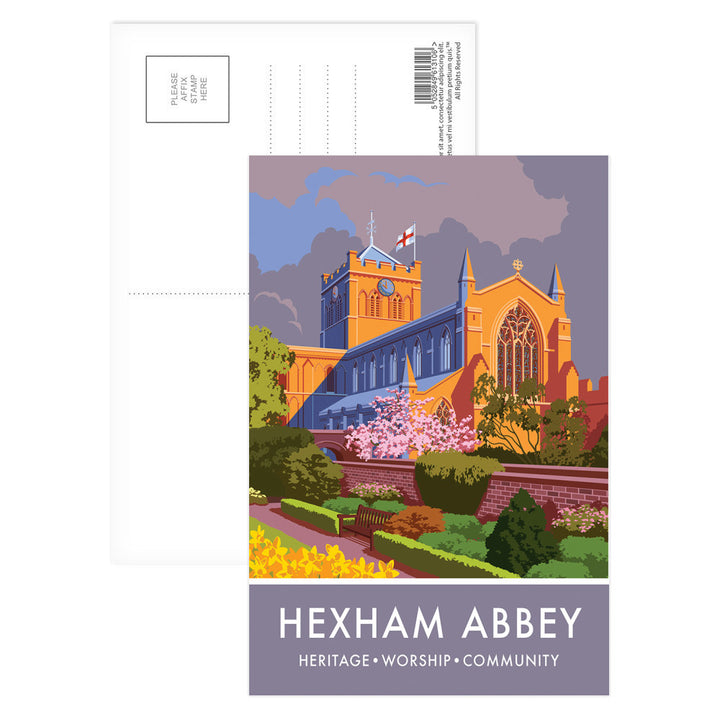 Hexham Abbey, Hexham, Northumberland Postcard Pack