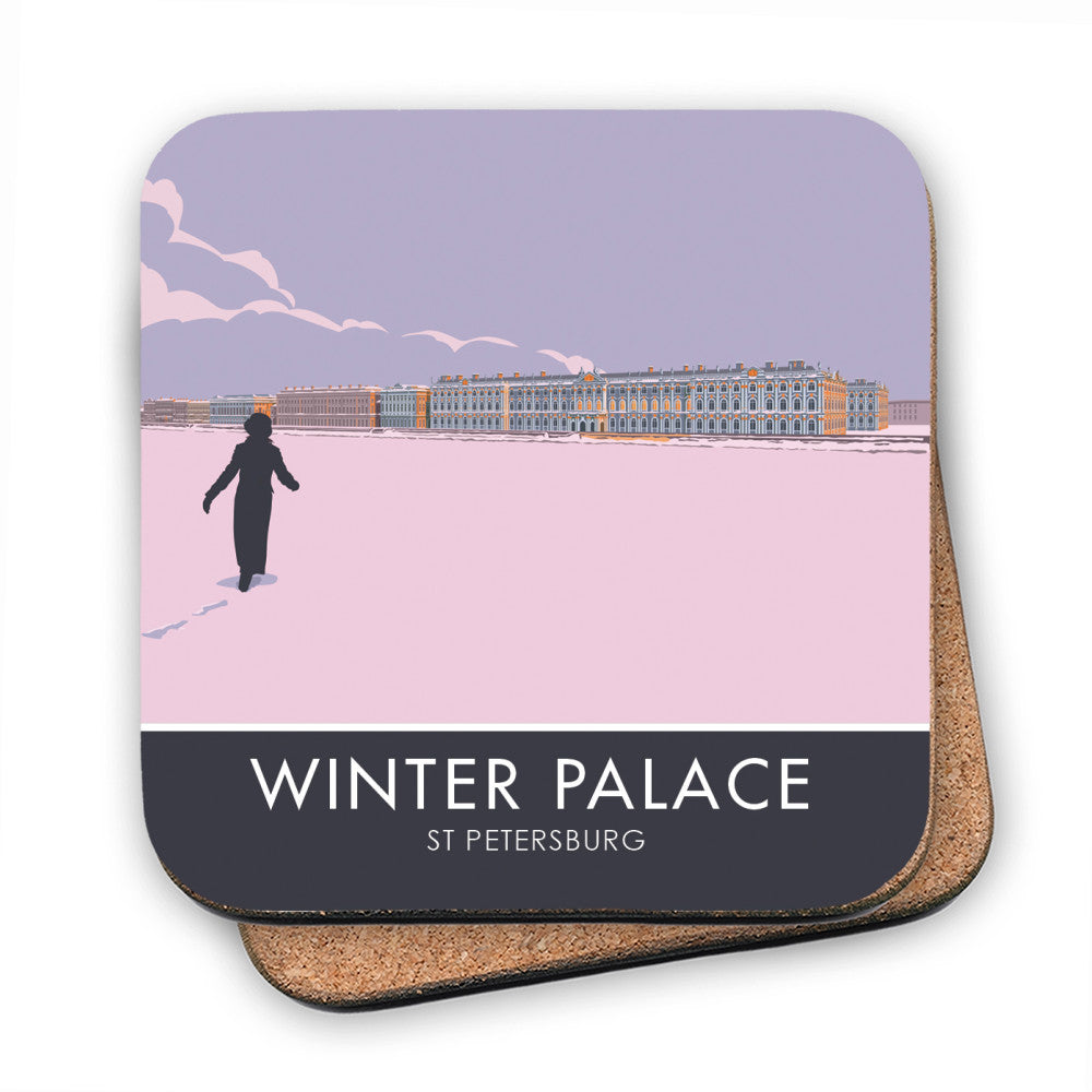 The Winter Palace, St Petersburg, MDF Coaster