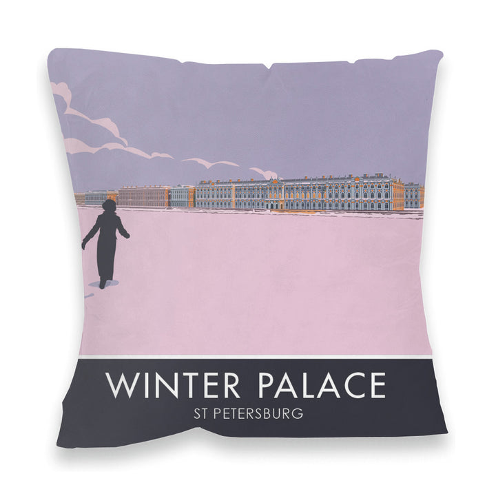 The Winter Palace, St Petersburg, Fibre Filled Cushion