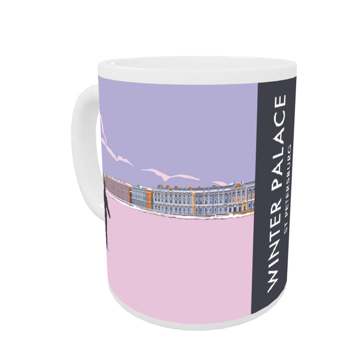 The Winter Palace, St Petersburg, Coloured Insert Mug