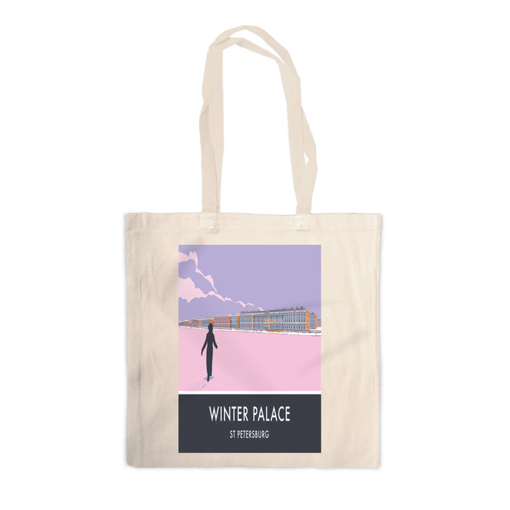 The Winter Palace, St Petersburg, Canvas Tote Bag