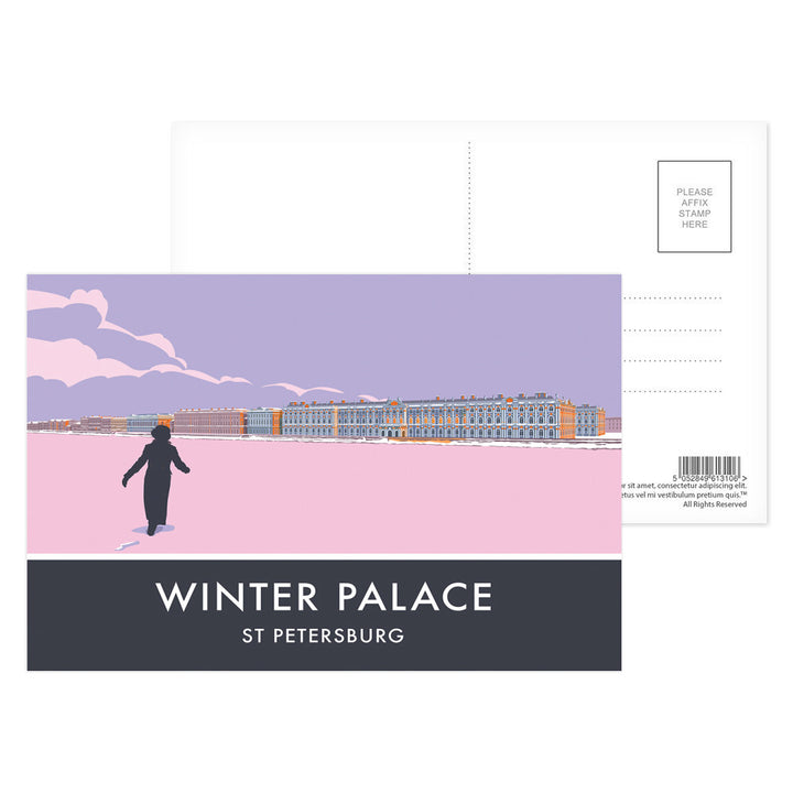 The Winter Palace, St Petersburg, Postcard Pack