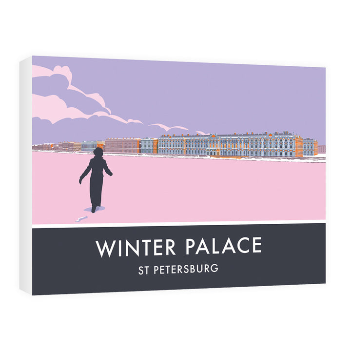 The Winter Palace, St Petersburg, 60cm x 80cm Canvas