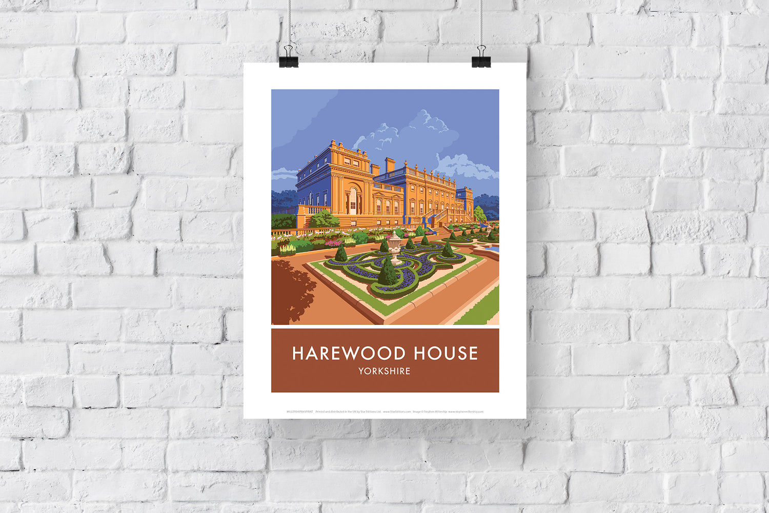 Harewood House, Leeds, Yorkshire - Art Print