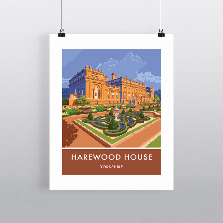 Harewood House, Leeds, Yorkshire 90x120cm Fine Art Print