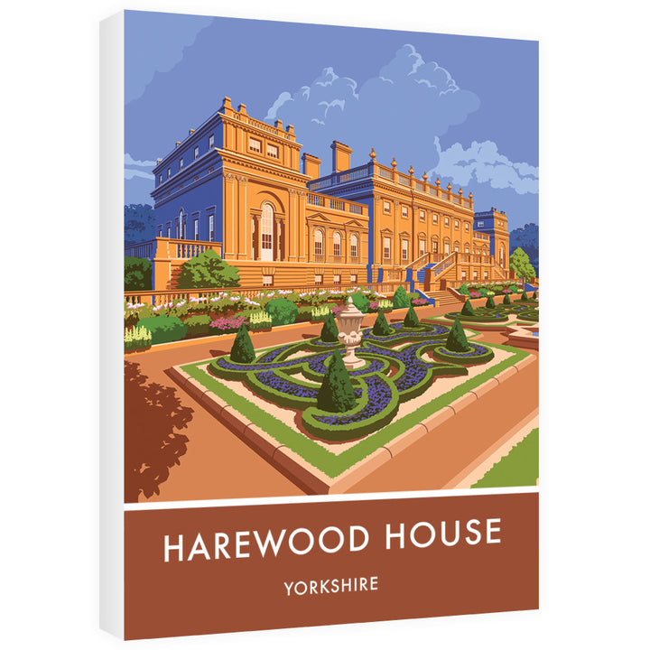 Harewood House, Leeds, Yorkshire 60cm x 80cm Canvas