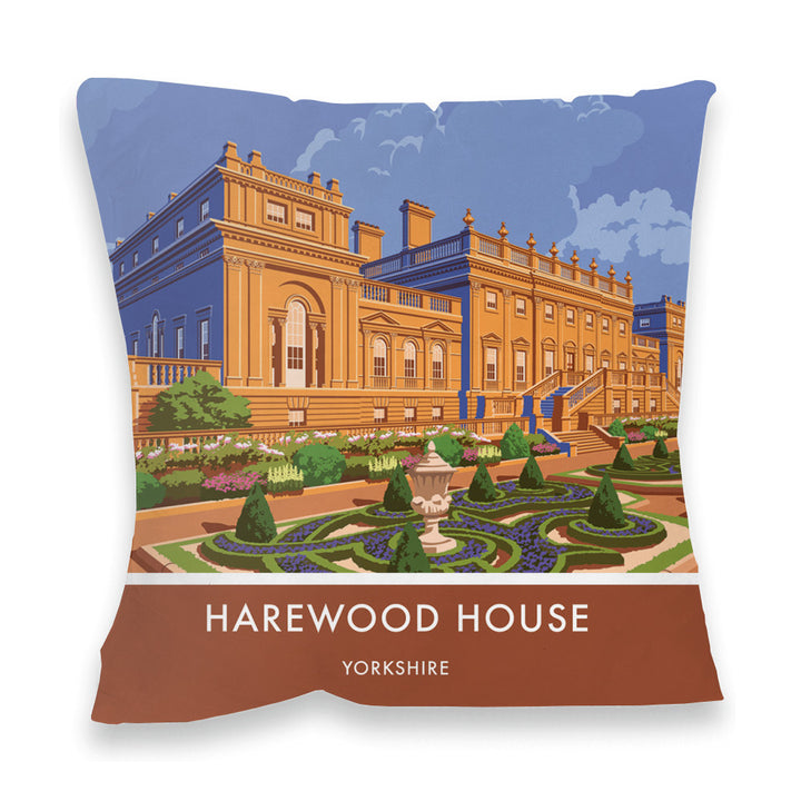 Harewood House, Leeds, Yorkshire Fibre Filled Cushion