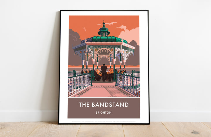 Brighton Bandstand, Brighton, Sussex - Art Print