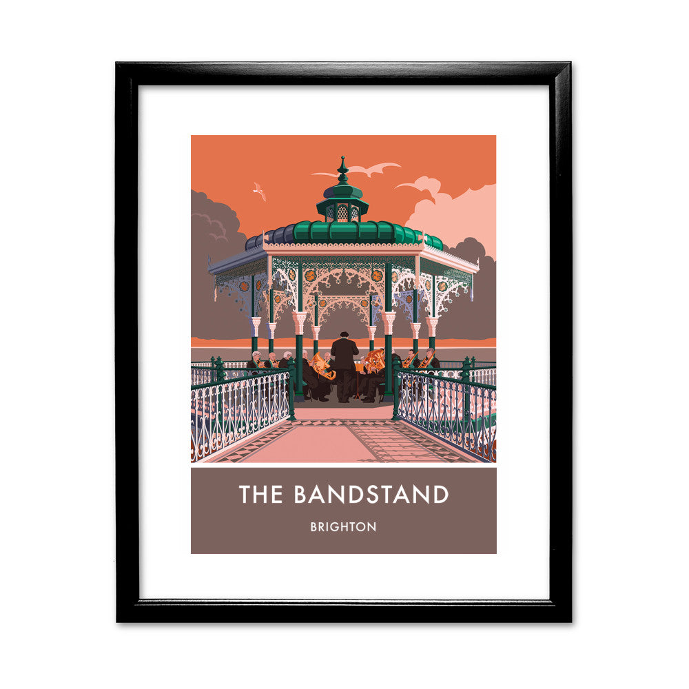Brighton Bandstand, Brighton, Sussex - Art Print