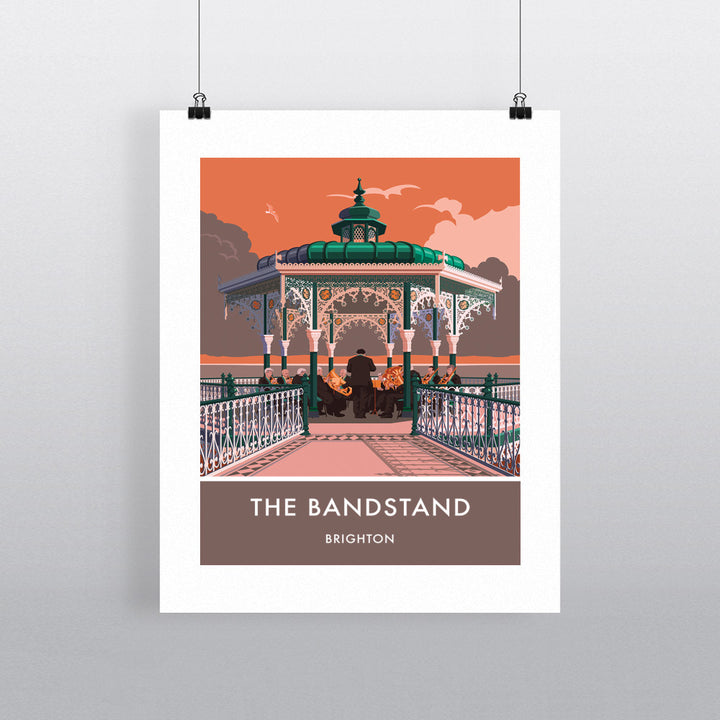 Brighton Bandstand, Brighton, Sussex 90x120cm Fine Art Print