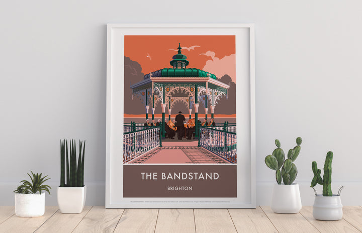 Brighton Bandstand, Brighton, Sussex - Art Print