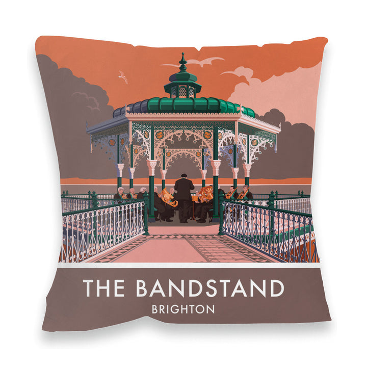 Brighton Bandstand, Brighton, Sussex Fibre Filled Cushion