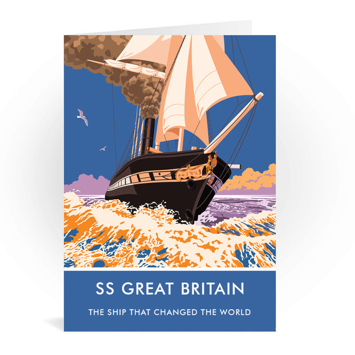 The SS Great Britain Greeting Card 7x5