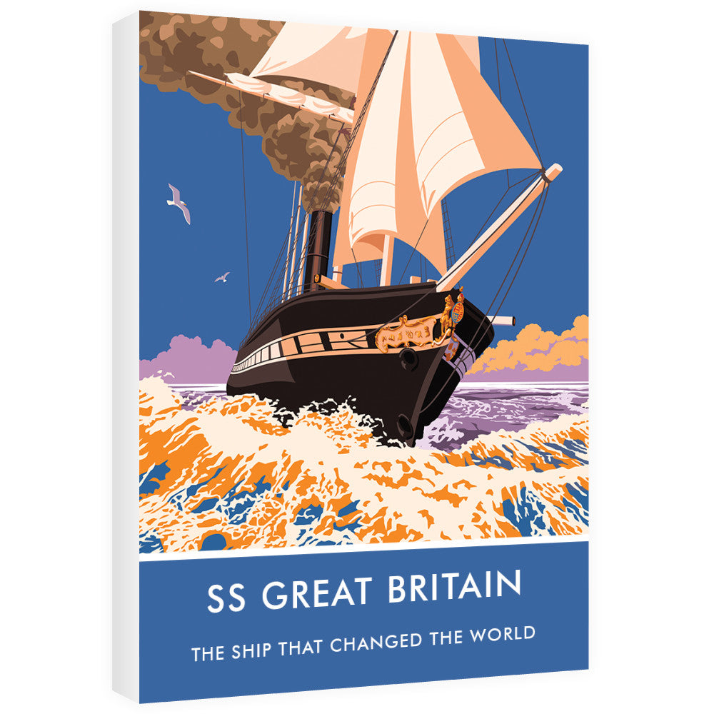 The SS Great Britain 60cm x 80cm Canvas