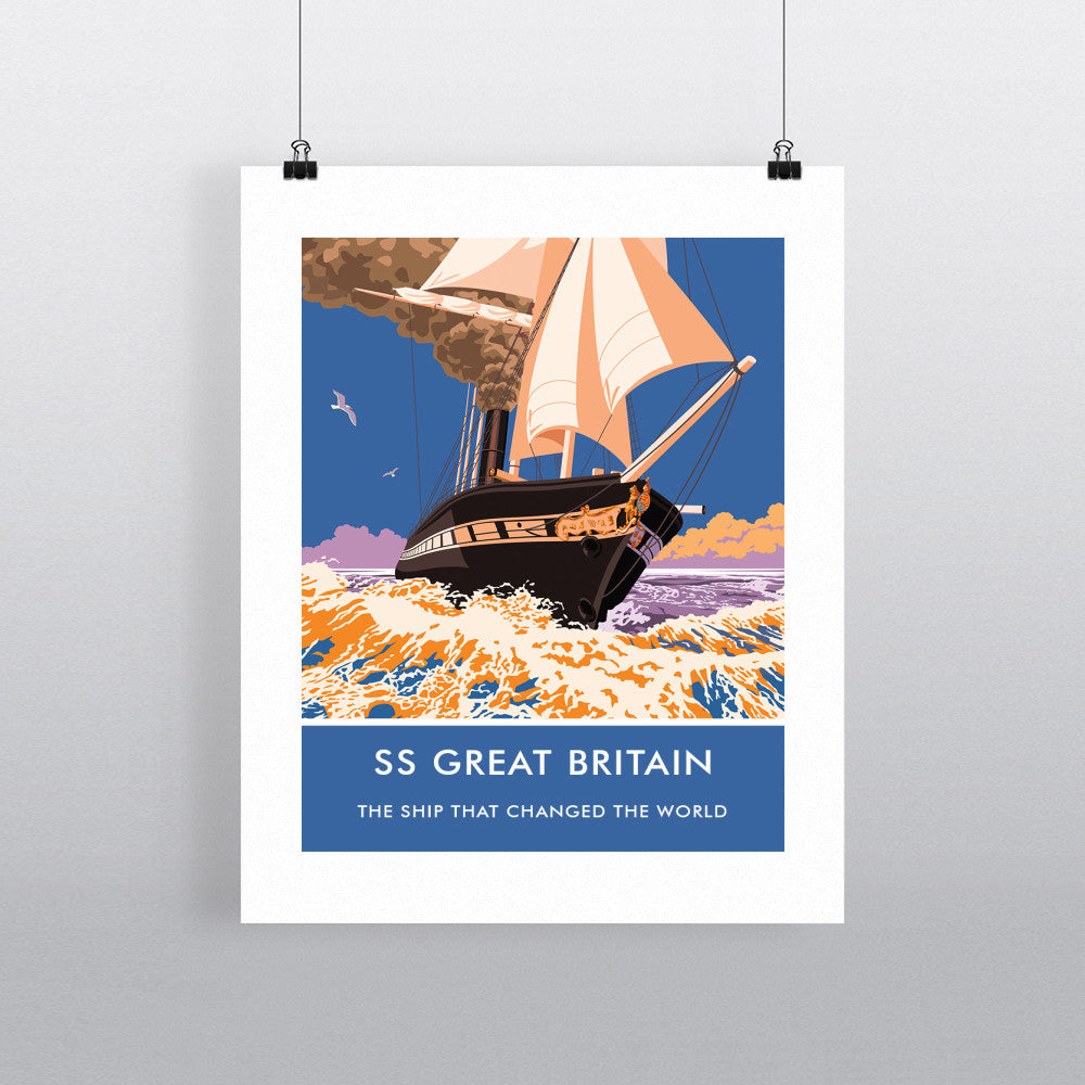 The SS Great Britain - Art Print