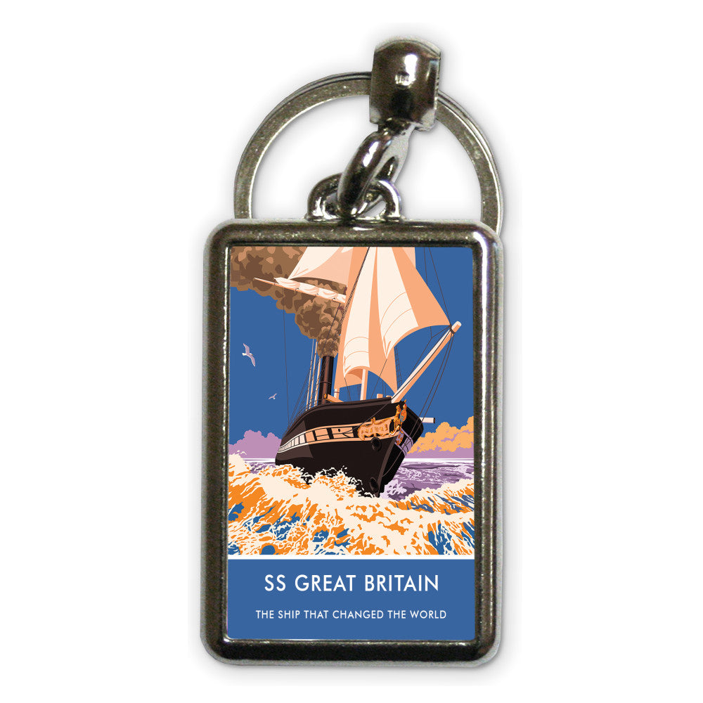 The SS Great Britain Metal Keyring